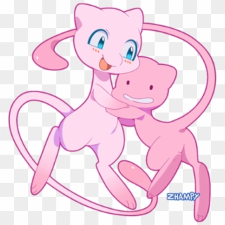 Pokémon - Two Mews - Ditto Mew Clipart