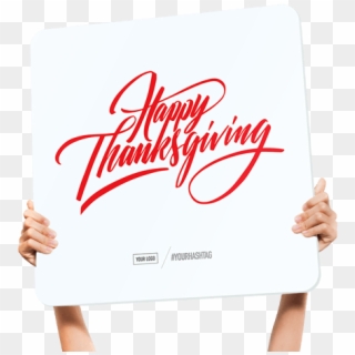 Fun Seasonal Church Welcome Sign Happy Thanksgiving - Awesome To See You Clipart