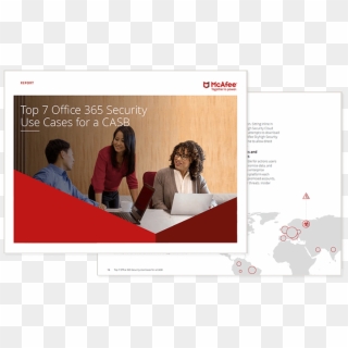 Cover Of Mcafee Top 7 Office 365 Security Use Cases - Online Advertising Clipart