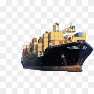 Cargo Ship Png - South Africa Exporting Goods Clipart