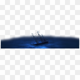Sunken Ship - Full-rigged Ship Clipart