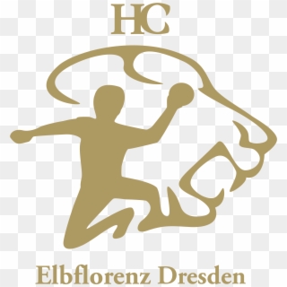 Logo Hcelb Gold 2017 - Hc Elbflorenz Clipart