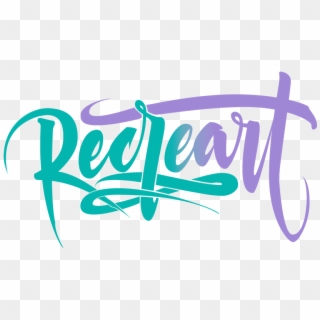 Recreart Logo Recreart Logo - Calligraphy Clipart