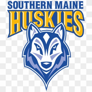 Husky Svg Connecticut University - Southern Maine Huskies Logo Clipart
