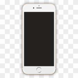 Iphone Gold , 2017 01 10 - Mobile Screen Iphone Png Clipart