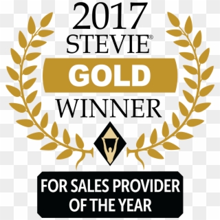 Stevie Gold Winner- Sales Provider Of The Year Edit - International Business Awards 2017 Clipart