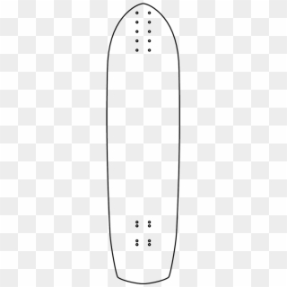 Custom Shadow 37 Subsonic Skateboards - Skateboard Deck Clipart