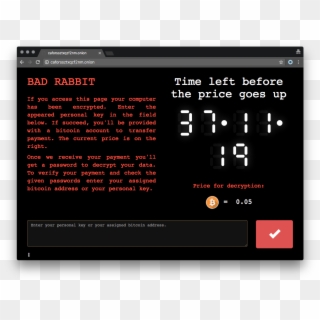 Bad Rabbit Ransomware 2 - Bad Rabbit Ransomware Clipart