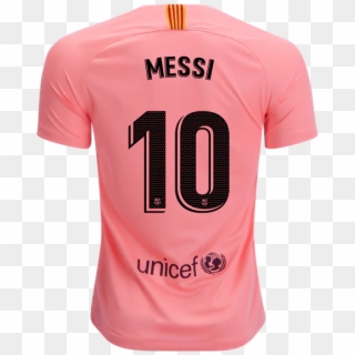 Barcelona 18/19 Third Ucl Jersey Messi - Barcelona Away Kit 2018 19 Clipart