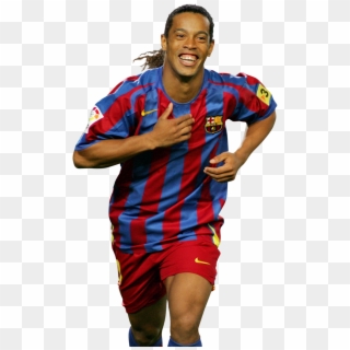Ronaldinho Render - Ronaldinho Fc Barcelona Png Clipart