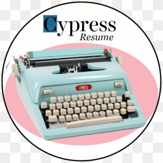 Cypress Image With Typewriter - Machine Clipart