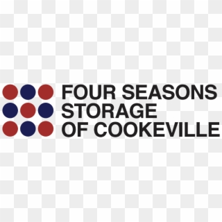 Four Seasons Storage Of Cookeville Logo - Monochrome Clipart