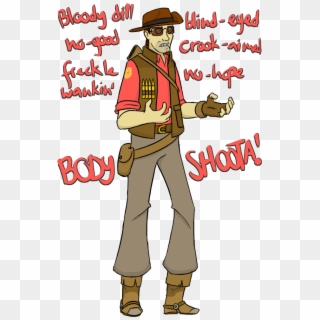 Drawn Snipers Tf2 Medic Cartoon Clipart 5342248 Pikpng - drawn snipers tf2 medic roblox tf2 sniper png image