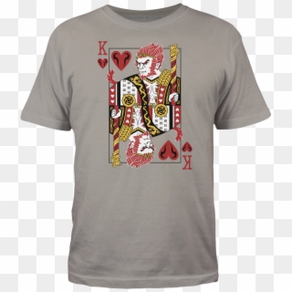 Monkey King Of Hearts - Shirt Clipart