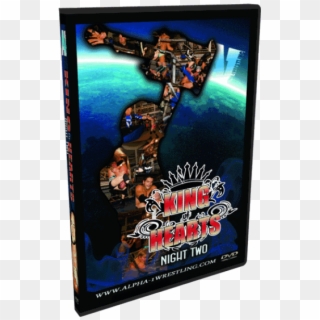 Alpha 1 Wrestling Dvd July 29 2012 King Of Hearts Night - Pc Game Clipart