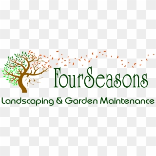 Four Seasons Landscaping - Calligraphy Clipart
