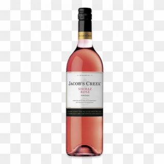 Jacobs Creek Shiraz Rose 750ml - Rose Wine Bottle Png Clipart