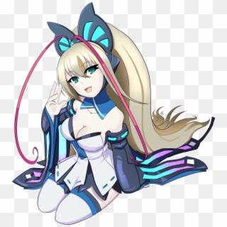 Lumen Azure Striker Gunvolt Drawing Clipart