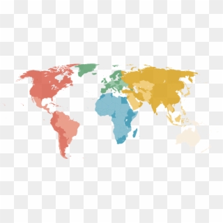 Blank World Map For Paint Clipart
