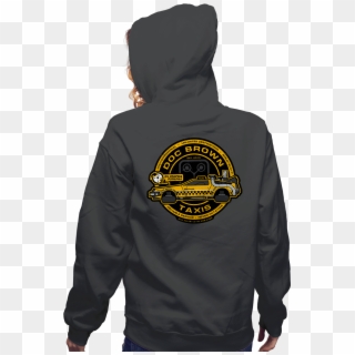 Doc Brown Taxis - Hoodie Clipart