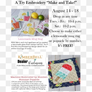 Make And Take - Quilt Clipart
