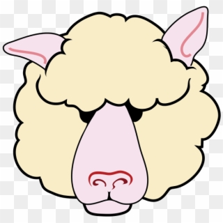 Sheep Icon - Funny Knit Crochet Clipart - Png Download