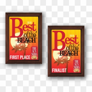 Best Of The Beach Year After Year - Poster Clipart