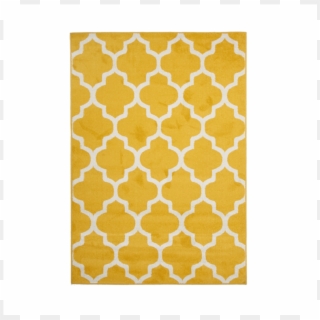 Trellis Yellow - Morocco Rug Clipart