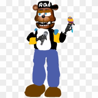#fnaf Cool Guy With Accessories - Cartoon Clipart
