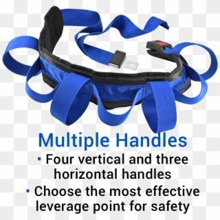 Secure® Padded Gait Belt With 7 Hand Grips - Dog Supply Clipart
