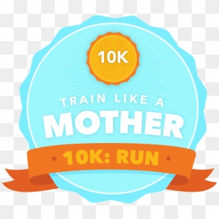 10k Run Program - Label Clipart