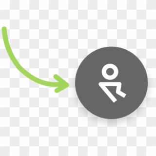 To Give Online, Simply Tap The Gray Icon In The Lower - Circle Clipart