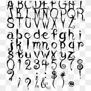 Font Characters - Characters - Coraline Clipart