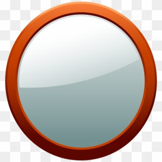 Circle Magnifying Glass - Mirror Round Vector Clipart
