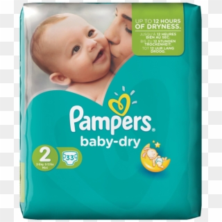 Pampers Baby Dry 33pack - Pampers Baby Dry 2 Clipart