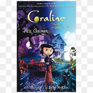 Please Note - Coraline Neil Gaiman Books Clipart