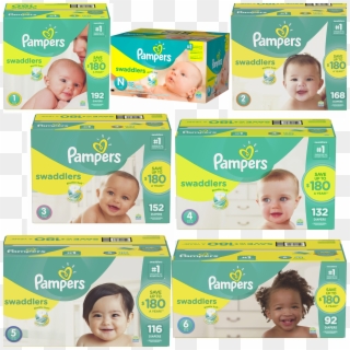 Details About Pampers Swaddlers Diapers Size Newborn - Baby Clipart