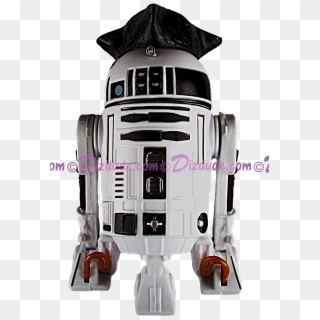 R8 White & Black ~ Disney Star Wars Astromech Build - Action Figure Clipart