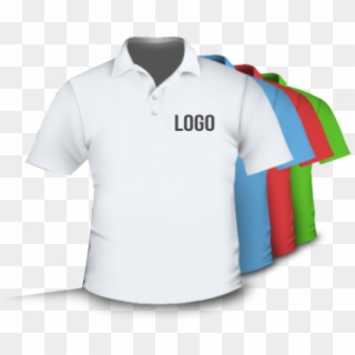 Camisetas Polo Em Serigrafia - Polo Shirt Clipart