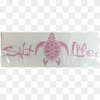 Pink Salt Life Surf Sticker Turtle Decal - Salt Life Turtle Decal Clipart