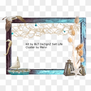 Cluster Frame And Tag Made By Using Artwork Of Kajenna - Picture Frame Clipart