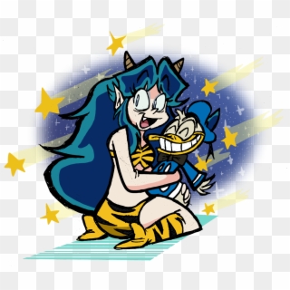 Lum With A Donald Duck - Cartoon Clipart