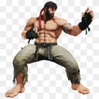 Fighter Dude - Street Fighter V Ryu Png Clipart