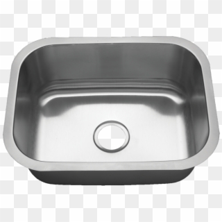 18 Gauge Stainless Steel Medium Single Bowl Sink Blue - Sink Clipart