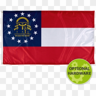 Georgia State Flag Clipart