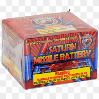 100 Shot Saturn Battery - Box Clipart