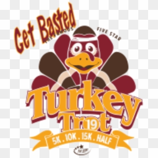 Get Basted Turkey Trot - Turkey Trot Clipart