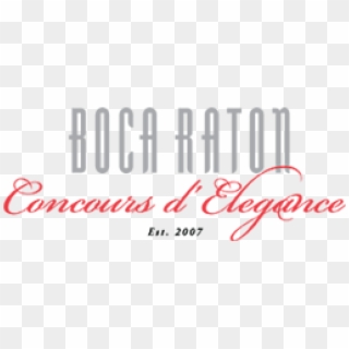 Boca Raton Concours D'elegance - Elegance Clipart