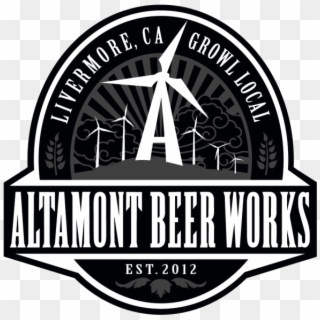 Sid Morris - Altamont Beer Works Logo Clipart