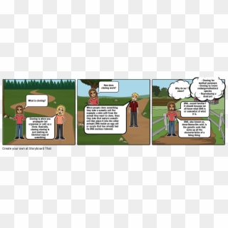 Cloning Comic - Cartoon Clipart